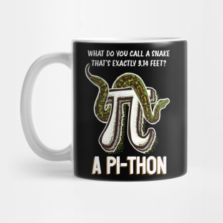 Happy Pi Day Funny Pi-Thon Math Teacher Pi Day 2024 Mug